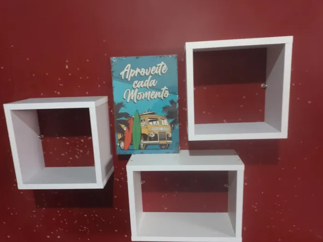 Kit nichos para banheiro 