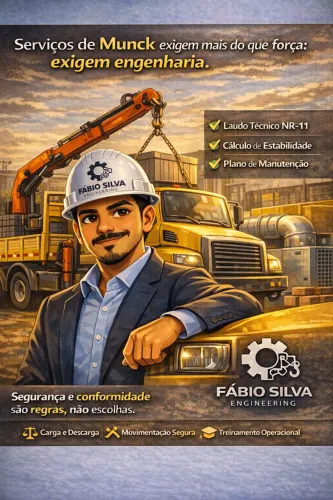 Laudo de Munck com ART | Inspeção Técnica | Engenheiro CREA