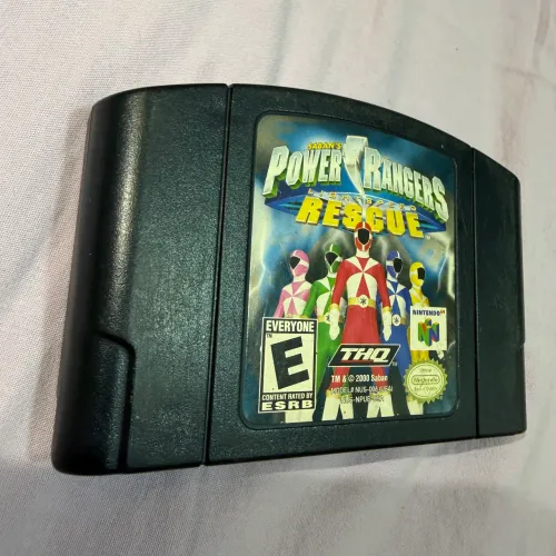 Jogo POWER RANGERS RESCUE Lightspeed Nintendo 64 (Cartucho)