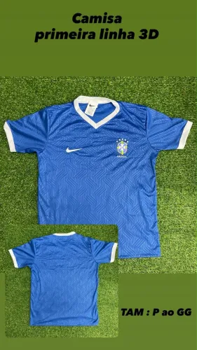 Camisa Do Brasil 3D