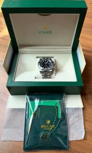RELÓGIO ROLEX GMT MASTER II BRUCE WAYNE