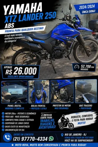 Moto muito nova sem nada para fazer ..