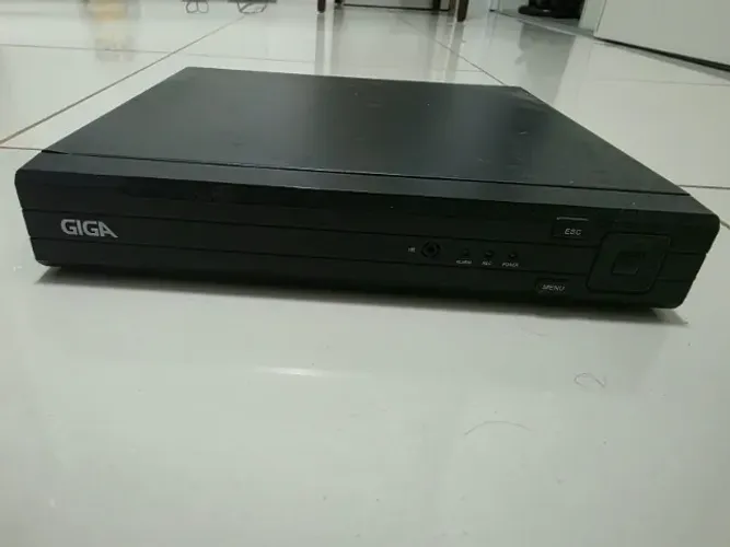 Kit CFTV: DVR Giga 8 Canais + HD 500GB WD Green + Fonte Colmeia 12V 10A (9 Saídas)