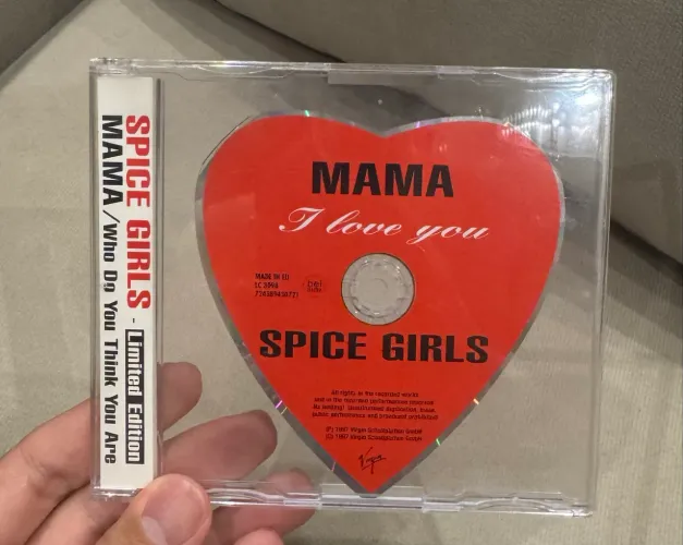Cd Single Spice Girls - Mama (Formato de Coração)