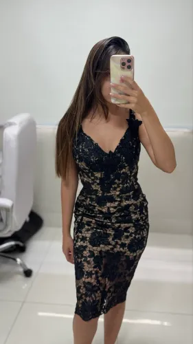 Vestido preto Doce Maria festa
