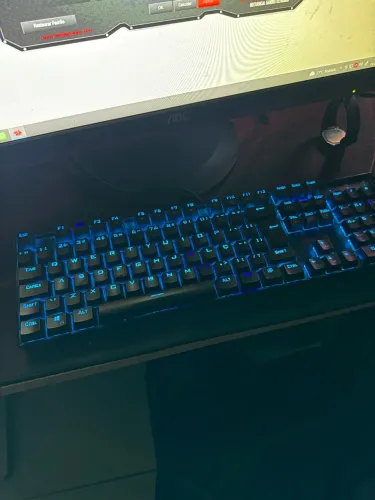 Teclado mecânico Red dragon