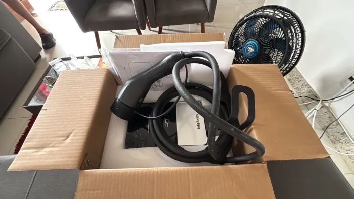 CARREGADOR CARRO ELÉTRICO INTELBRAS HOME 7,4 kW ? WALLBOX NOVO NA CAIXA