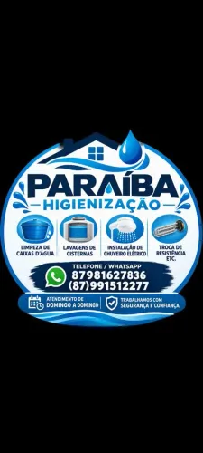 Trabalhamos com higienização de caixas d'água lavagens de cisternas etc