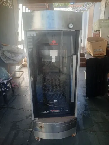 Assadeira de Frango Giratória Profissional (Pro Gás)
