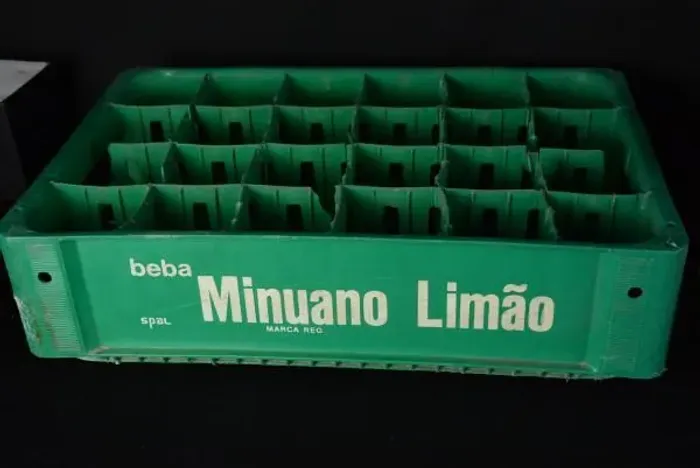 Caixa plástica Minuano Limão