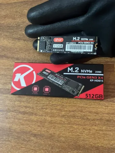 SSD NVME M.2 512gb KNUP, NOVO!