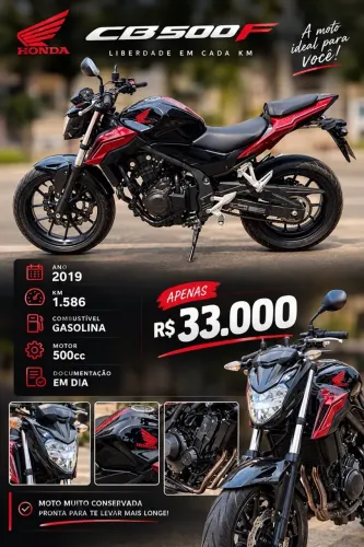 Honda CB 500f 2019