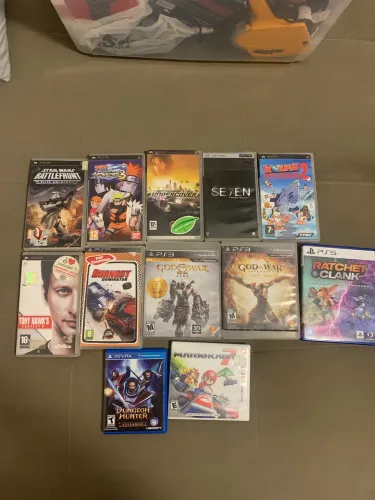 Jogos variados psp/ps5/3ds/psvita/ps3