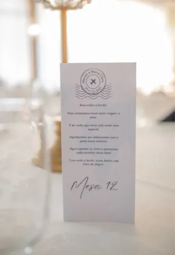 Centro de mesa para casamentos e eventos
