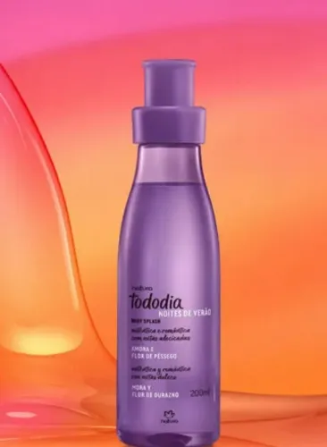 Body Splash Natura - Amora e flor de pêssego