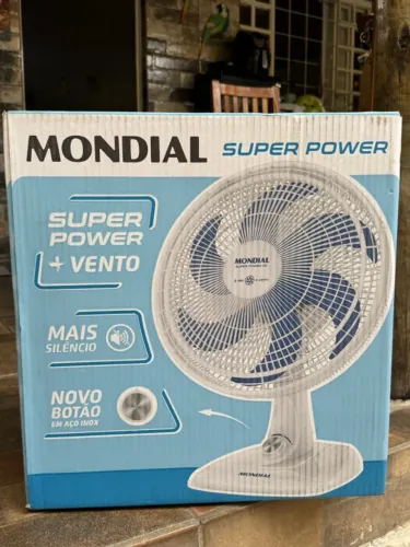 Ventilador De Mesa 30cm Super Power Mondial