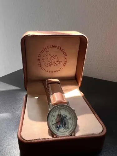 Relógio Tintin Citime ? Edição Limitada Numerada (1500 unidades) | n. 268/1500