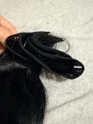 Tela cabelo humano 60 centímetros 