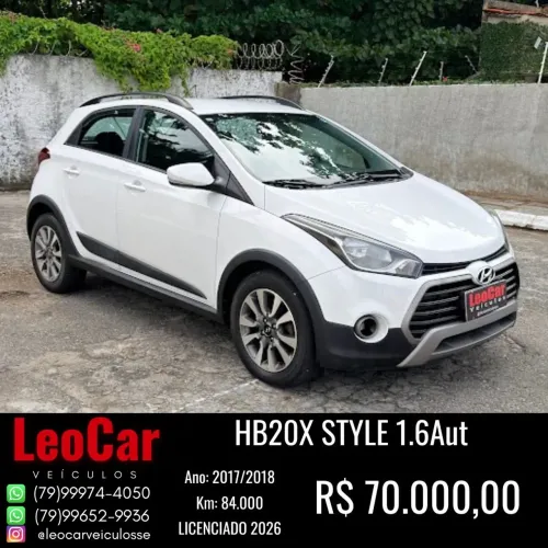 Hyundai HB20X Style 1.6 Flex 16V Aut. 2018