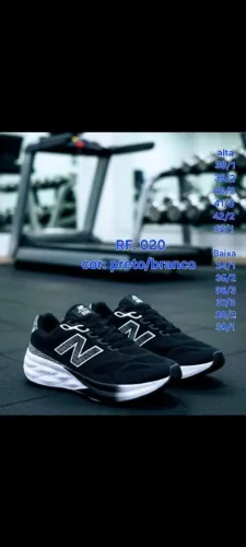 Tênis New Balance Fresh Foam 880 Black & White |