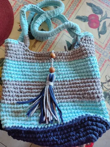 Bolsa de crochê 