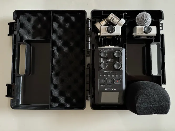 Gravador Profissional Zoom H6 Handy Recorder