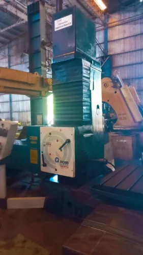Mandrilhadora Tos Fuso 100 CNC retrofitada pela Romi 