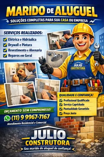 Marido de Aluguel - Resolve Hoje! Elétrica ? Hidráulica ? Pintura