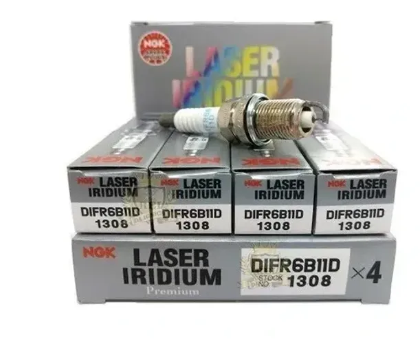 Jogo de Velas de Ignição NGK Laser Iridium DIFR6B11D