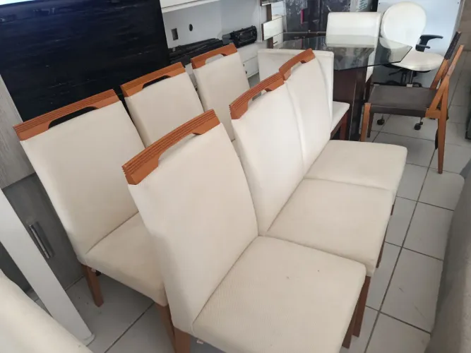Cadeira de mesa seis