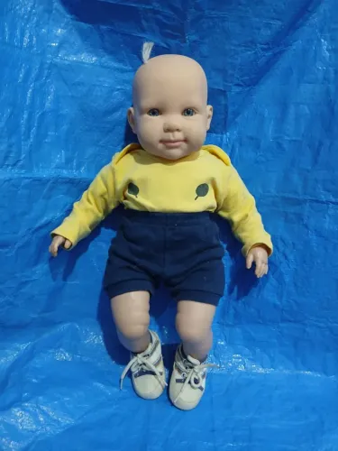 BEBE PEQUENO 50 CM CORPO DE PANO