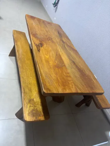 Mesa Rústica Madeira