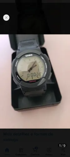 Relógio casio usado 