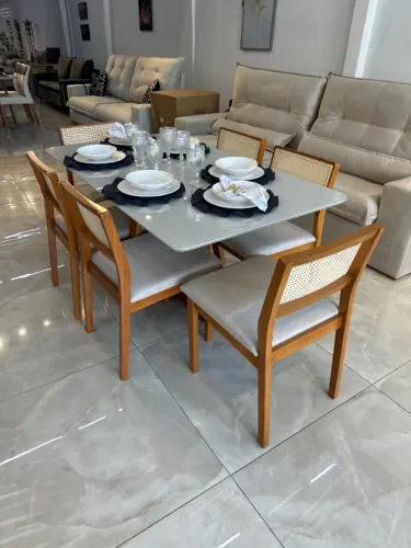Mesa de Jantar 6 Pessoas
