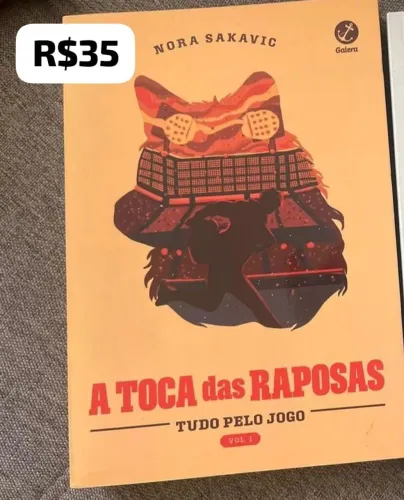 A toca das raposas tudo pelo jogo volume 1 Nora Sakavic