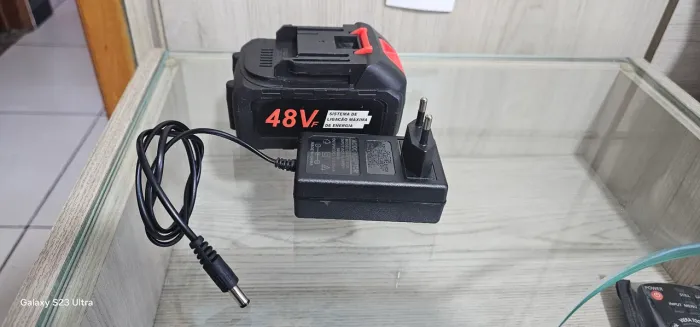 Bateria lithium 48v com carregador