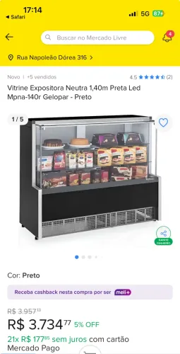 BALCÃO REFRIGERADO GELOPAR
