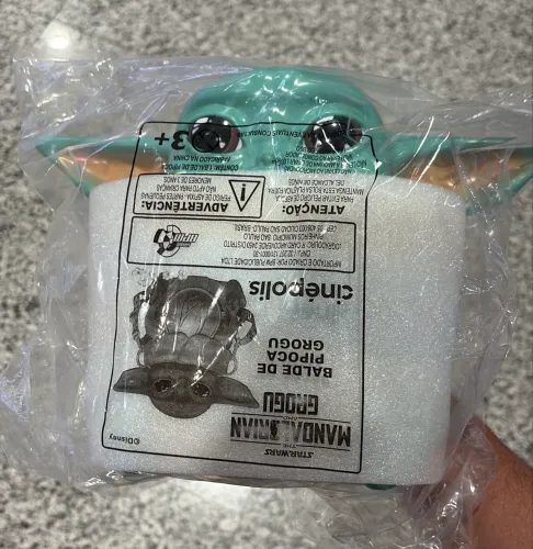 Balde De Pipoca Star Wars Mandaloriano Grogu Cinepolis