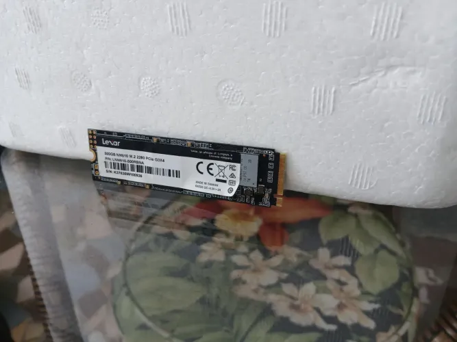 SSD Lexar NM610, 500GB, M.2 2280, PCIe NVMe, Leitura 2100 MB/s, Gravacao 1600 MB/s