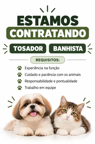 Vaga de emprego 