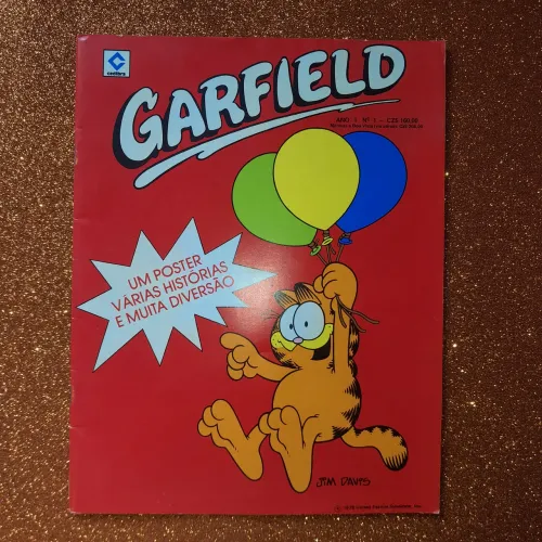 Revista Garfield 01 cedibra 