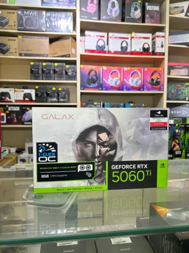 Galaxy GeForce RTX 5060 Ti 1-Click OC V2 Branca - Nova | KLS Informática