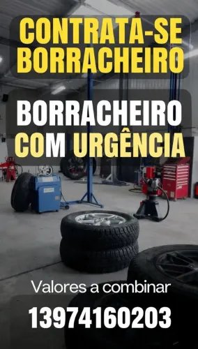 Borracheiro com experiência