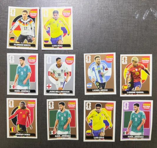 Figurinhas Legends Panini Copa 2026