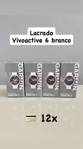 Garmin Forerunner Vivoactive 6 branco (lacrado)