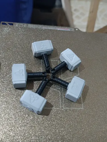 Chaveiro Martelo do Thor Mjolnir Realista Geek Vingadores Marvel