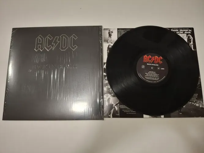 LP AC/DC Back in Black Importado Zerado