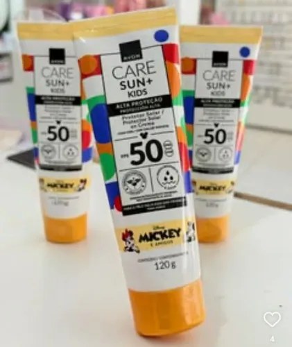 Protetor Solar Sun Kids Avon