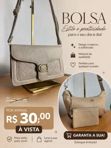Bolsa nova 30,00