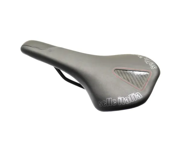 Selim Selle Italia XR couro legítimo trilho FEC Alloy